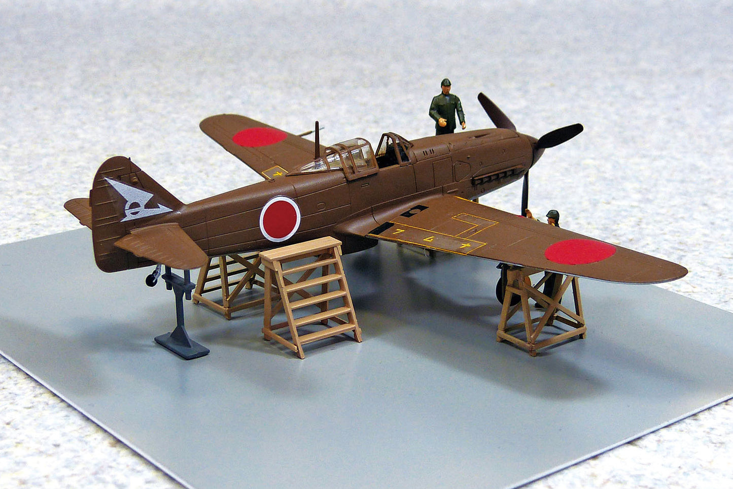1/72 Ki-61-Ⅱ KAI Type 3 Fighter Hien Model 2 Teardrop Canopy (06568)