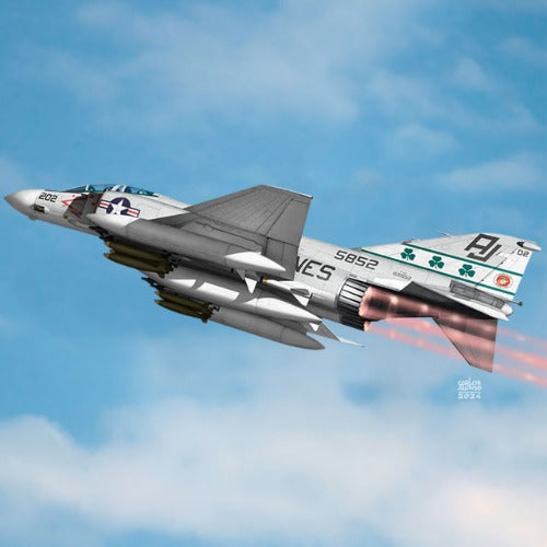USMC F-4J Phantom II "VMFA-333 Fighting Shamrocks" 1/48 (12356)