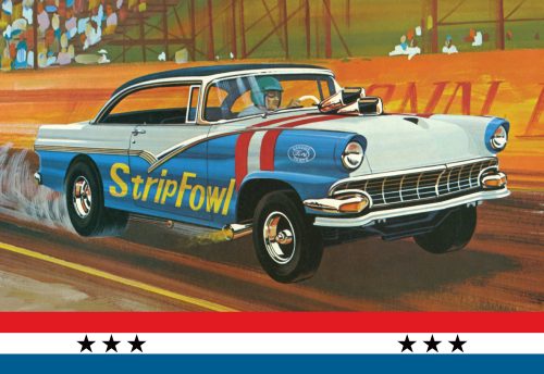 Ford Victoria HT 1/25 '56 AMT1308