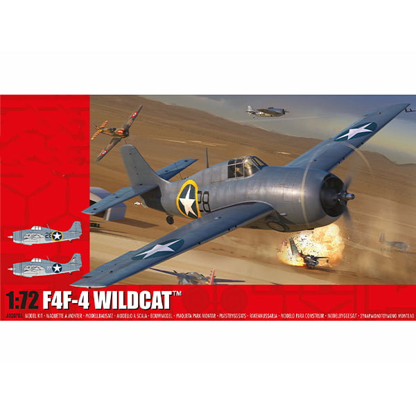 Grumman Wildcat F4F-4 d'Airfix à l'échelle 1/72 ARX2070