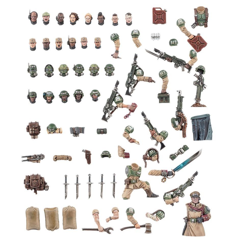Games Workshop – Troupes De Choc Cadiennes – Warhammer 40000 – Figurines