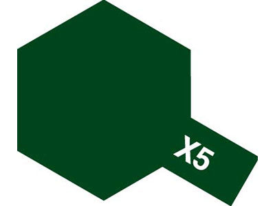 Tamiya X5 Green Enamel Bottle 10ml TAMEX5