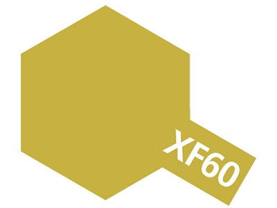 Tamiya XF60 Dark Yellow Enamel Bottle 10ml TAMEXF60