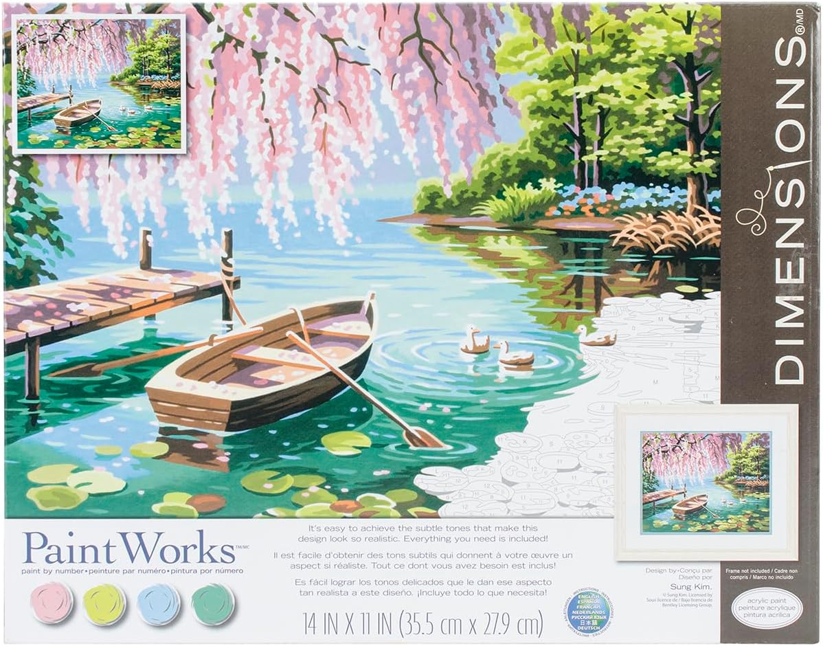 Peinture par numéro Willow Spring Beauty DIM91491