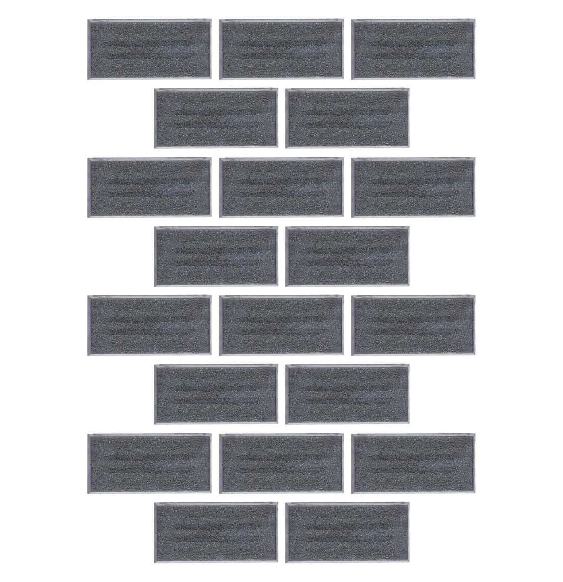 Socles rectangulaires 25x50mm (20)