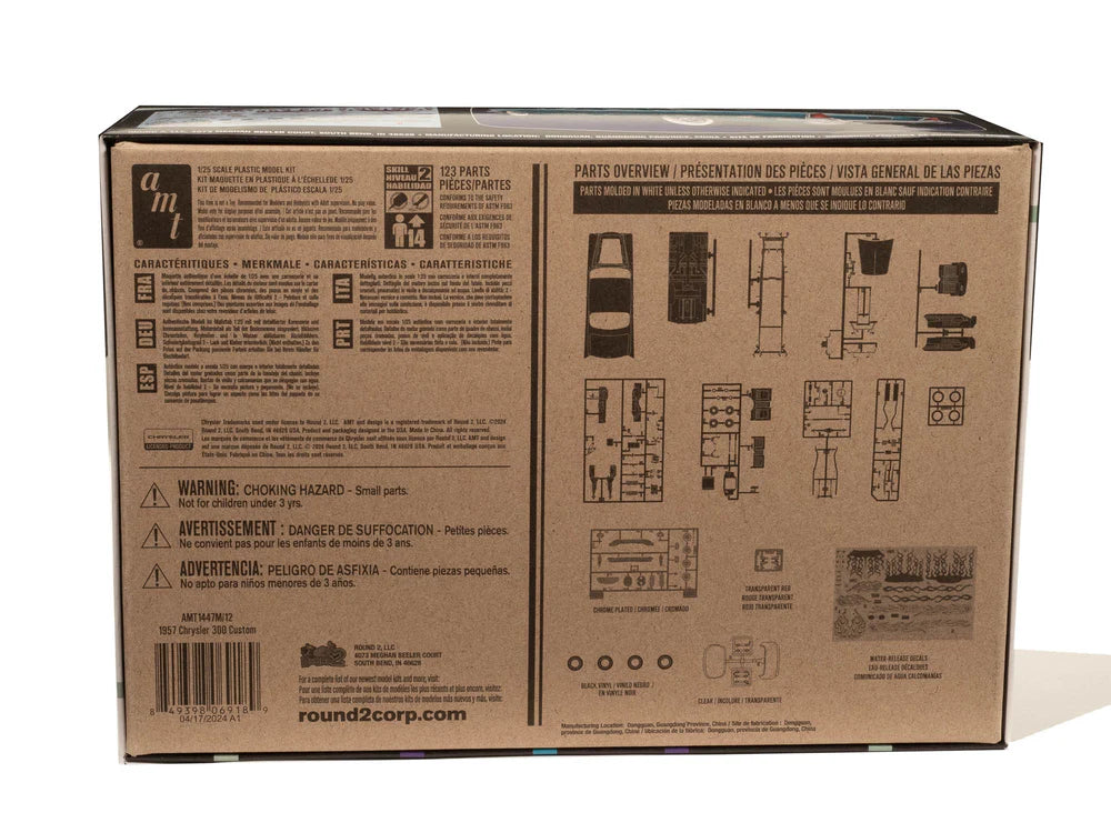 AMT 1957 Chrysler 300 Custom Version 1/25 (1447)
