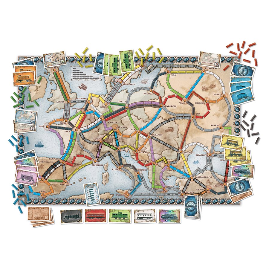 Les Aventuriers du Rail:Europe