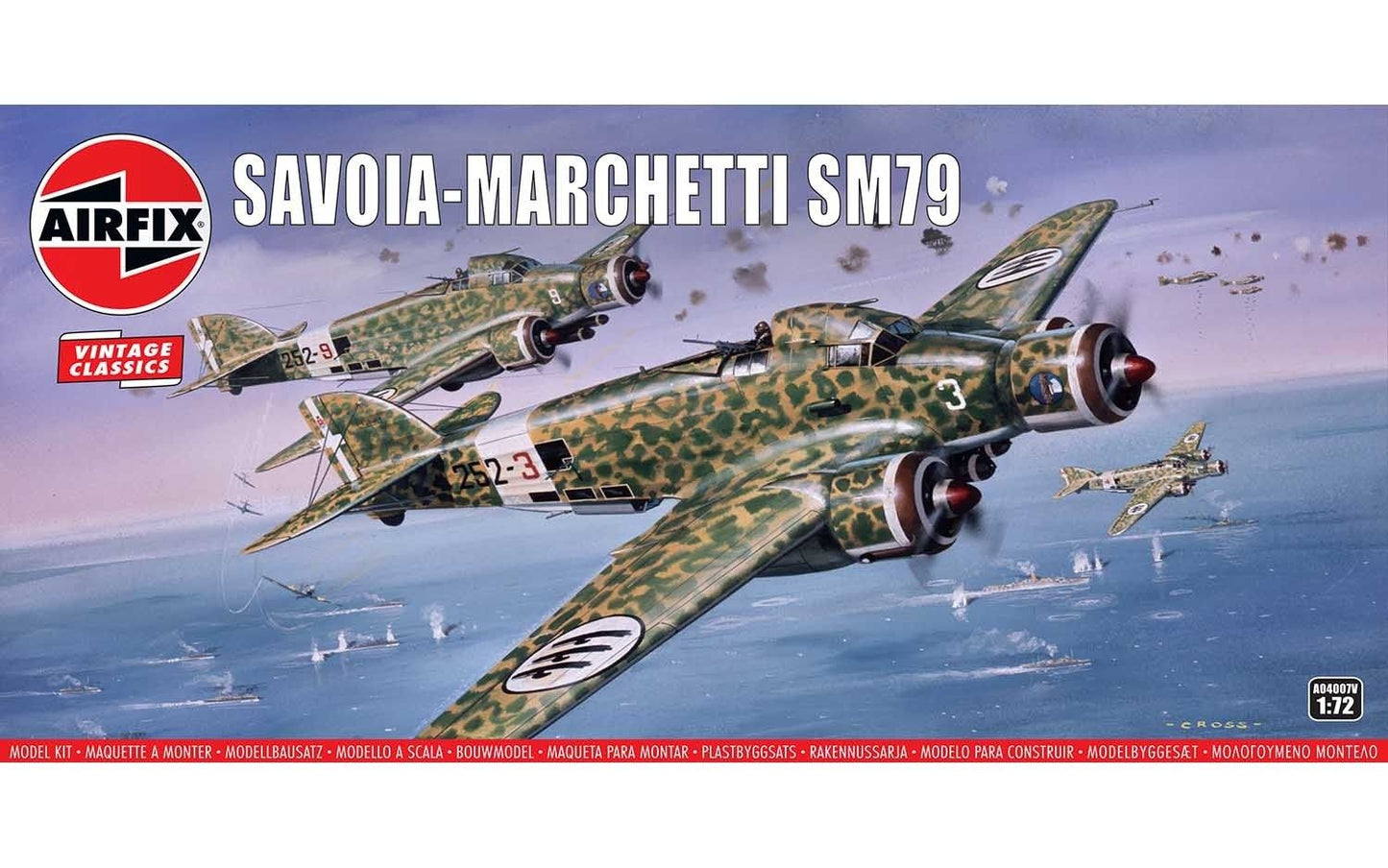 Savoia-Marchetti SM79 1/72 ARX04007V