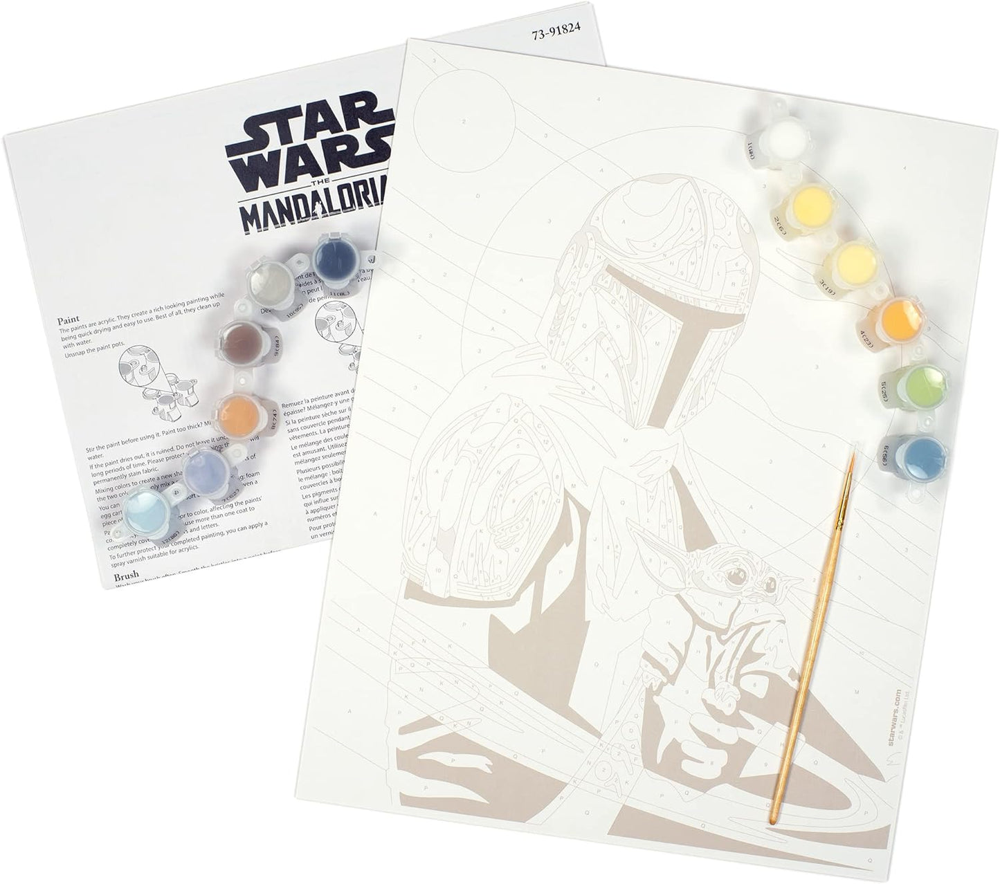 Panneaux de peinture par numéros en forme de chats DIM91655