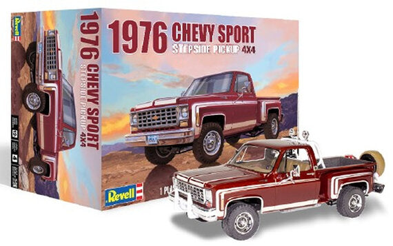 1976 Chevy Sport Stepside 4x4 1/24 RMX4486
