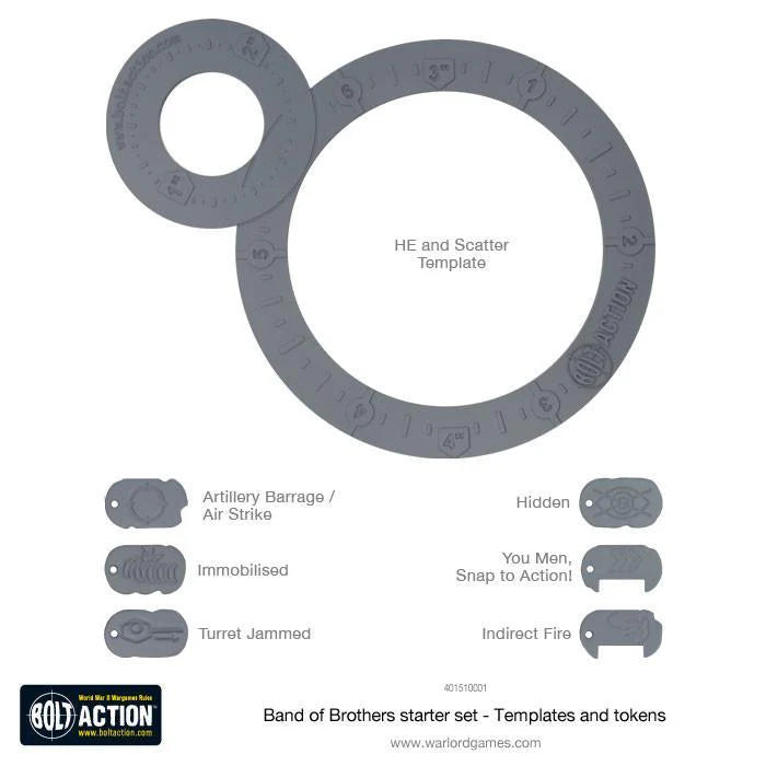 Bolt Action Templates (409000001)