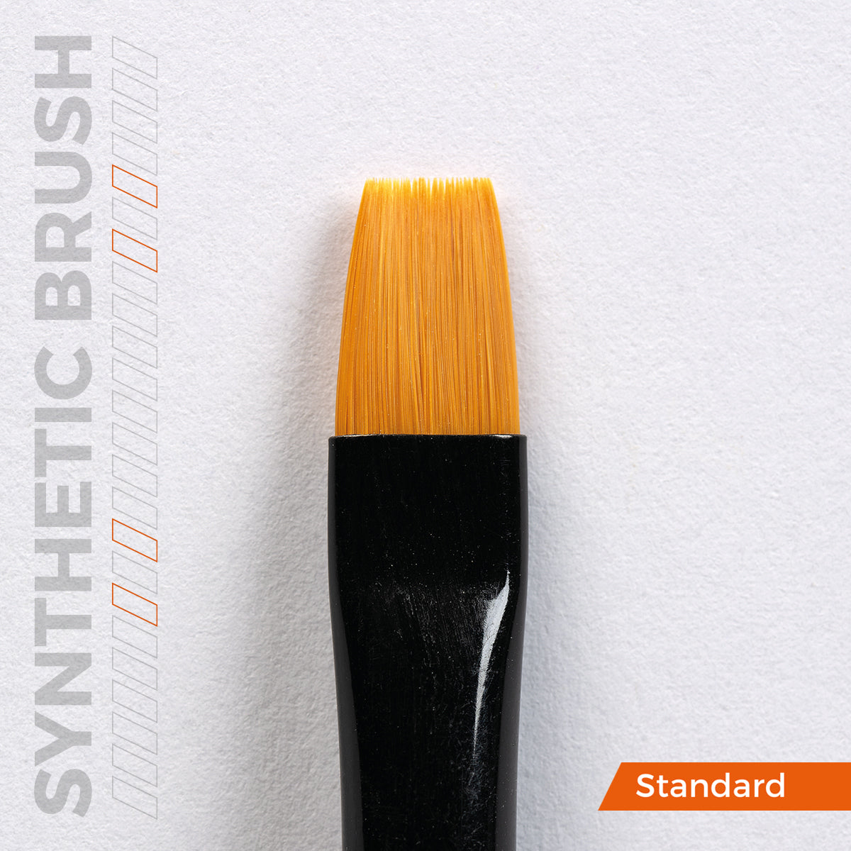 AK Synthetic Brush Flat 4 (B004)