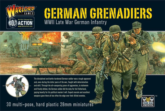 Bolt Action German Grenadiers Plastic Box Set 1/56 (WGB-WM-09)