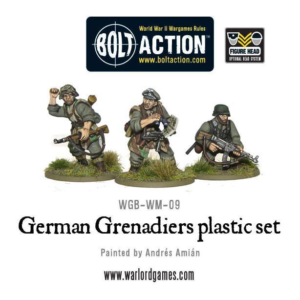 Bolt Action German Grenadiers Plastic Box Set 1/56 (WGB-WM-09)