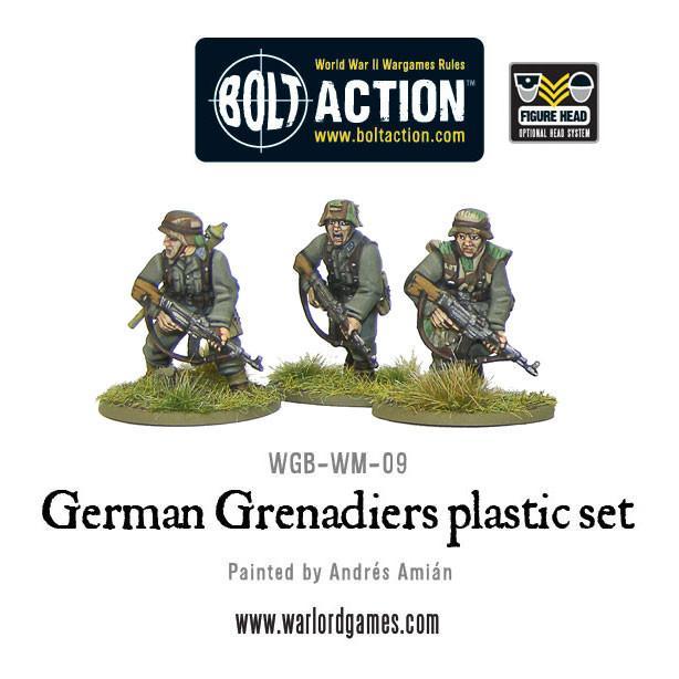 Bolt Action German Grenadiers Plastic Box Set 1/56 (WGB-WM-09)