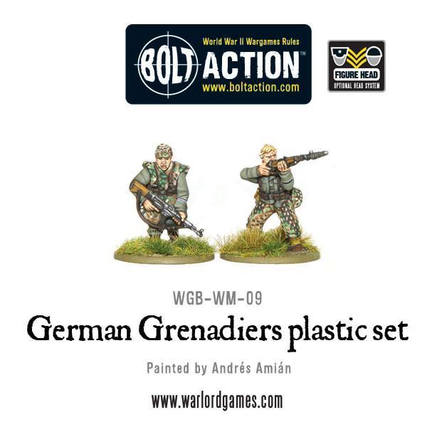 Bolt Action German Grenadiers Plastic Box Set 1/56 (WGB-WM-09)