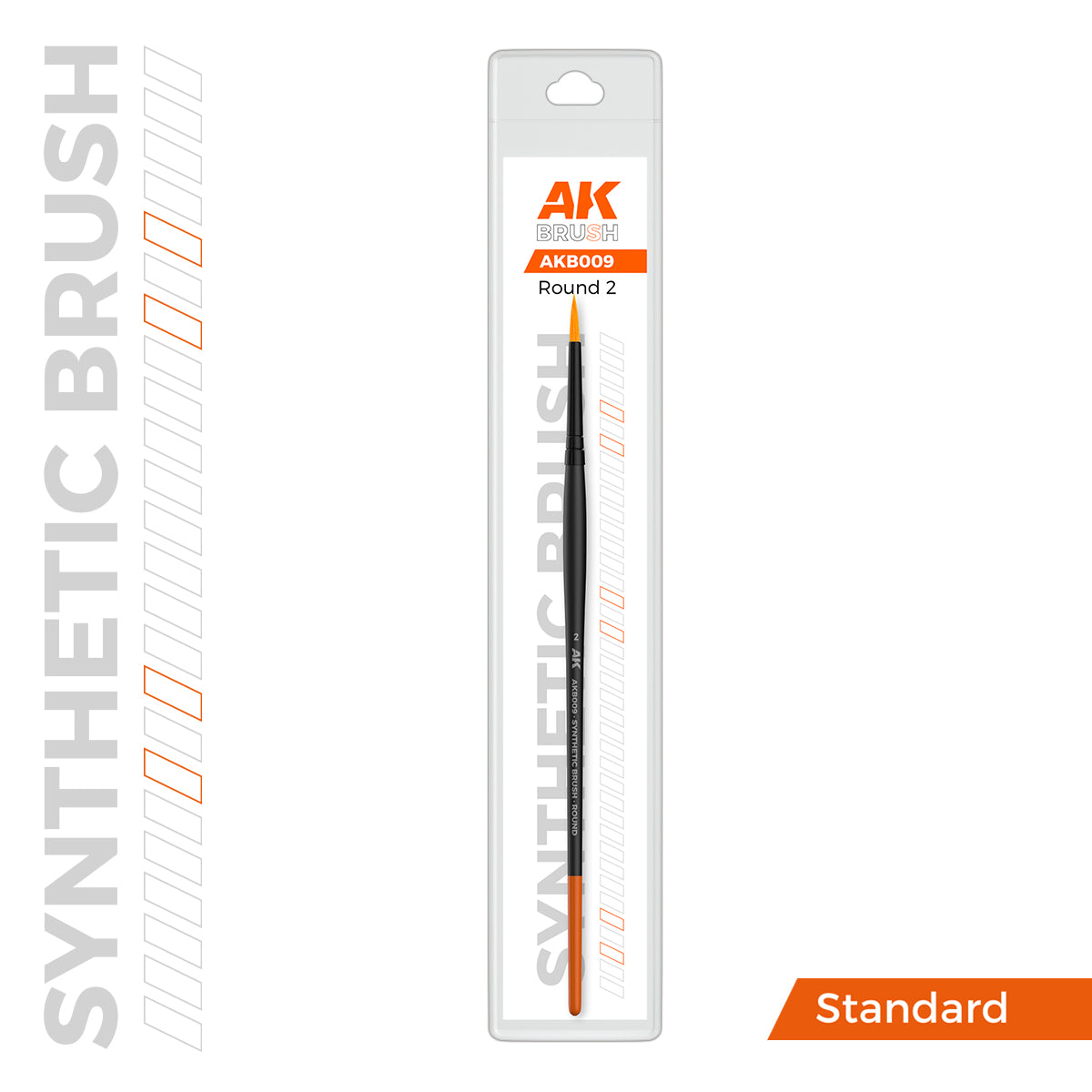 AK Synthetic Brush Round 2 (B009)