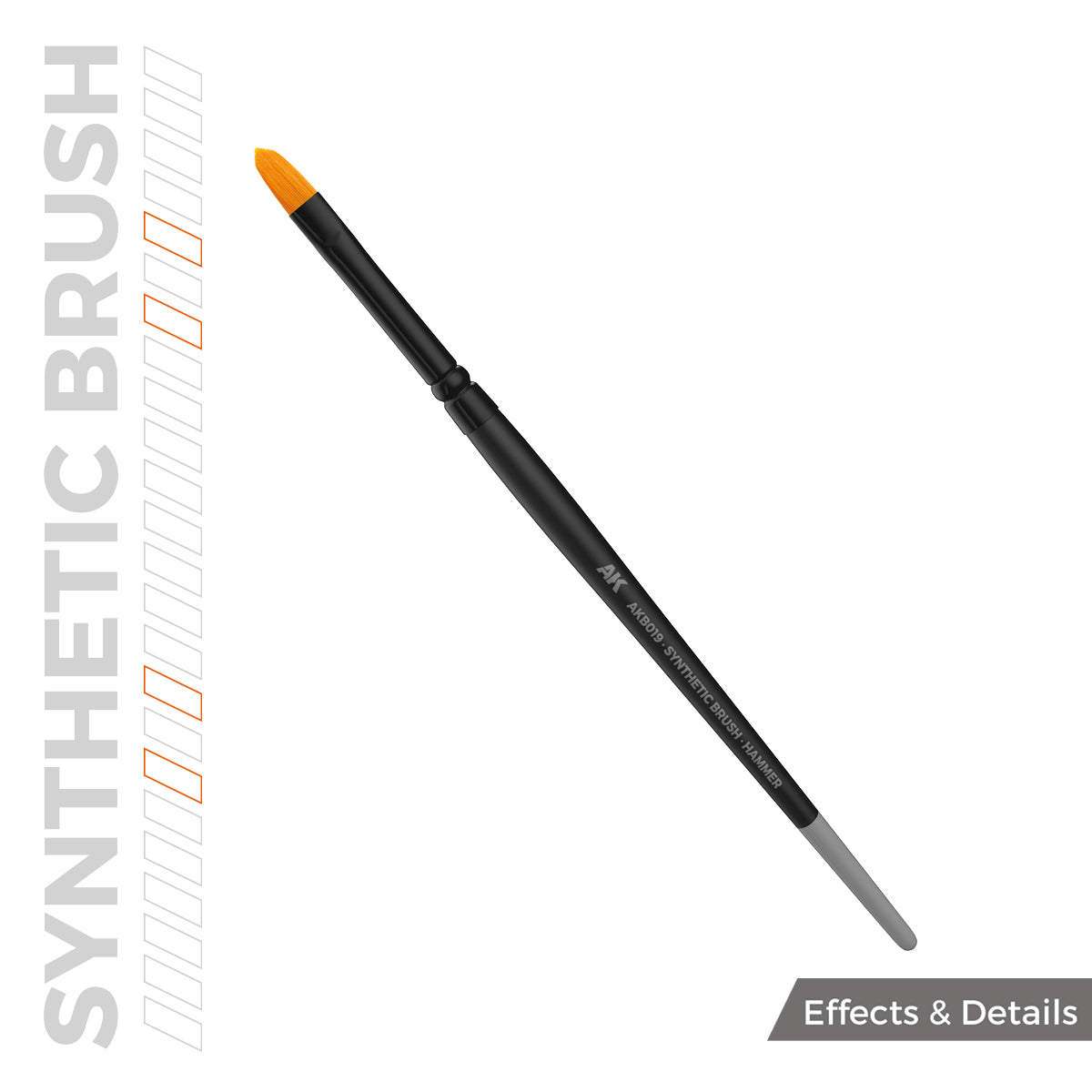 AK Synthetic Brush Hammer (B019)