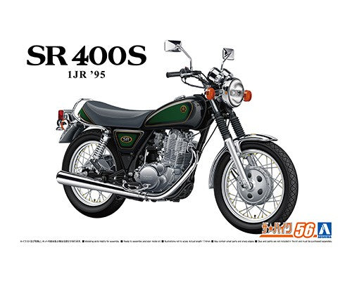 1/12 Yamaha1JR SR400S Limited Edition '95 With Custom Parts (06566)