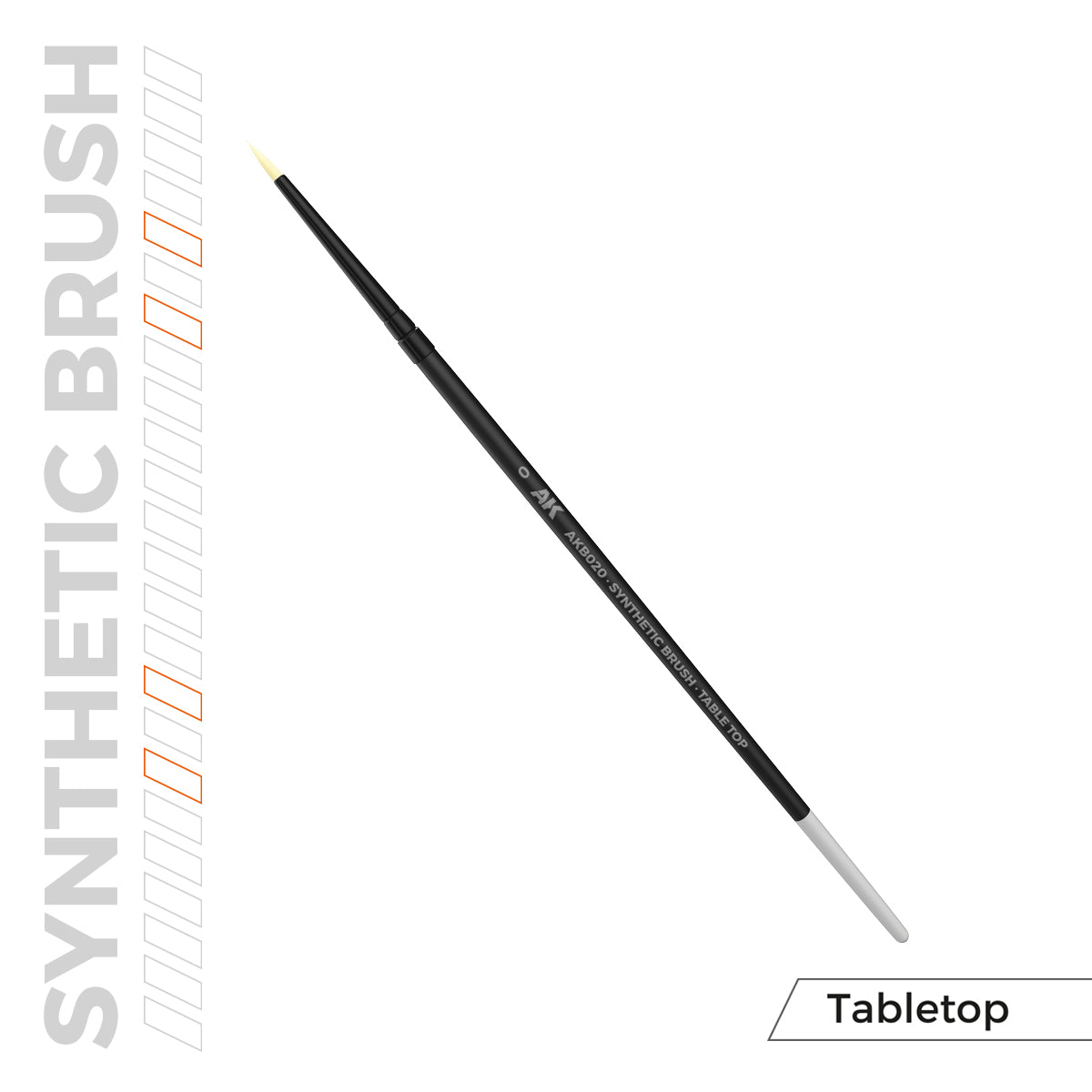 AK Synthetic Tabletop Brush 0 (B020)