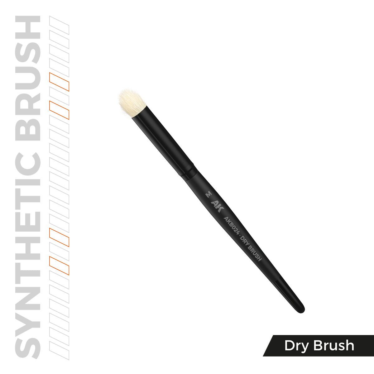 AK Synthetic Dry Brush M (B024)