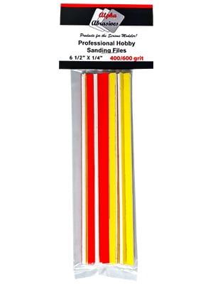 1/4" Sanding Files Extra Fine ALP0315