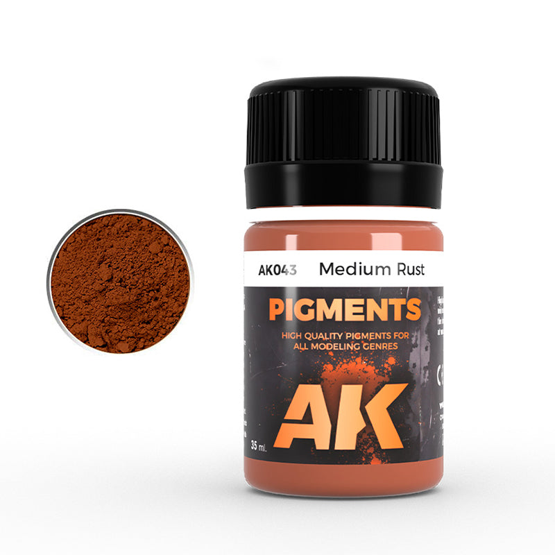 AK Medium Rust Pigment 35ml (AK043)