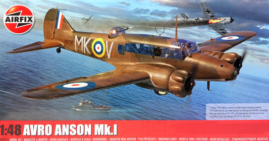 Avion AVRO Anson Mk.1 d'Airfix à l'échelle 1/48