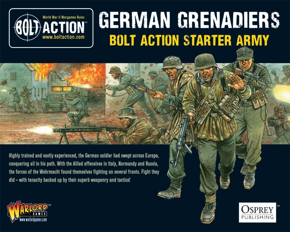 Bolt Action German Grenadiers Starter Army 1/56 (402610002)