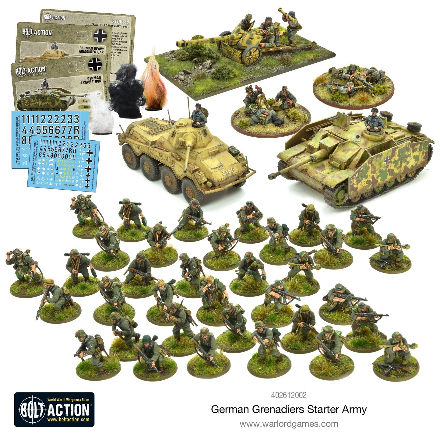 Bolt Action German Grenadiers Starter Army 1/56 (402610002)