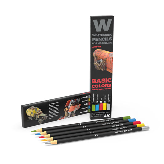 AK Pencil Set Basic Colors (AK10045)