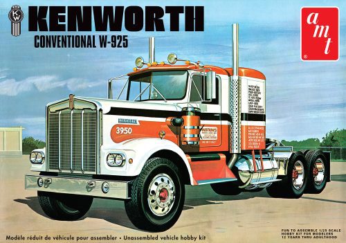 Kenworth W925 en mouvement 1/25 AMT1021