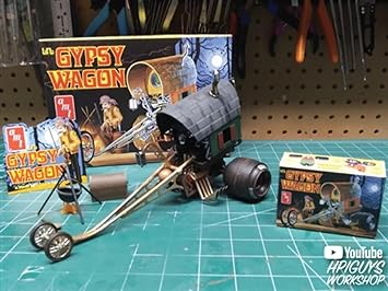 Petit chariot Gypsy Wagon Show Rod 1/25 AMT1067