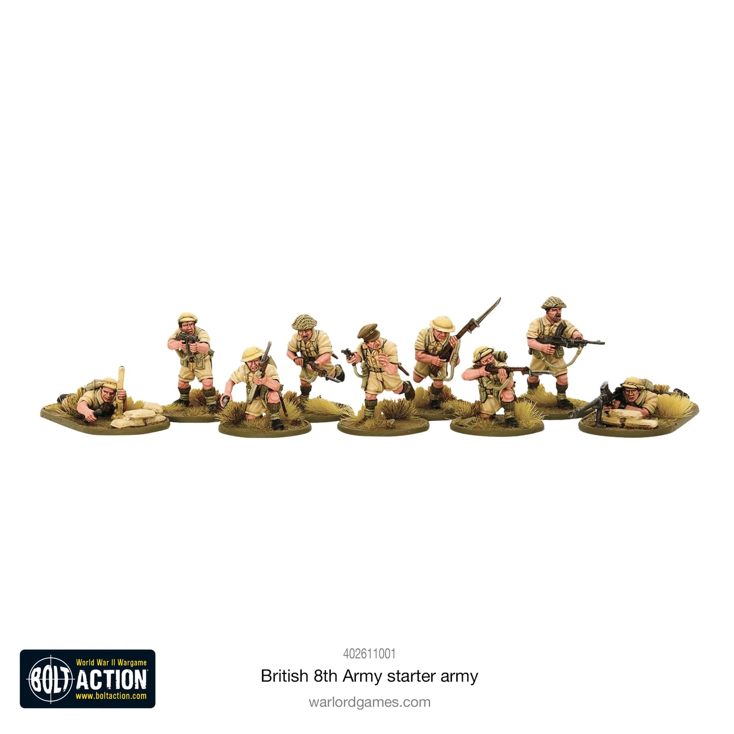 Bolt Action British 8th Army Starter set 1/56 (402611001)