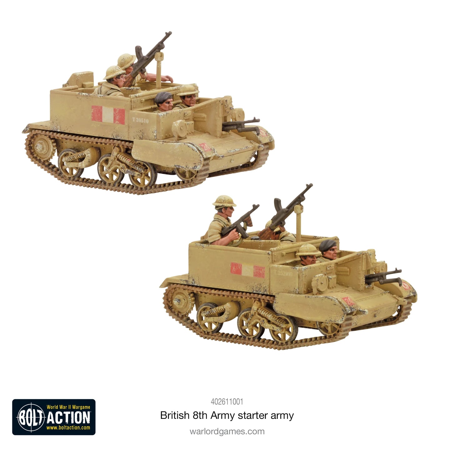 Bolt Action British 8th Army Starter set 1/56 (402611001)