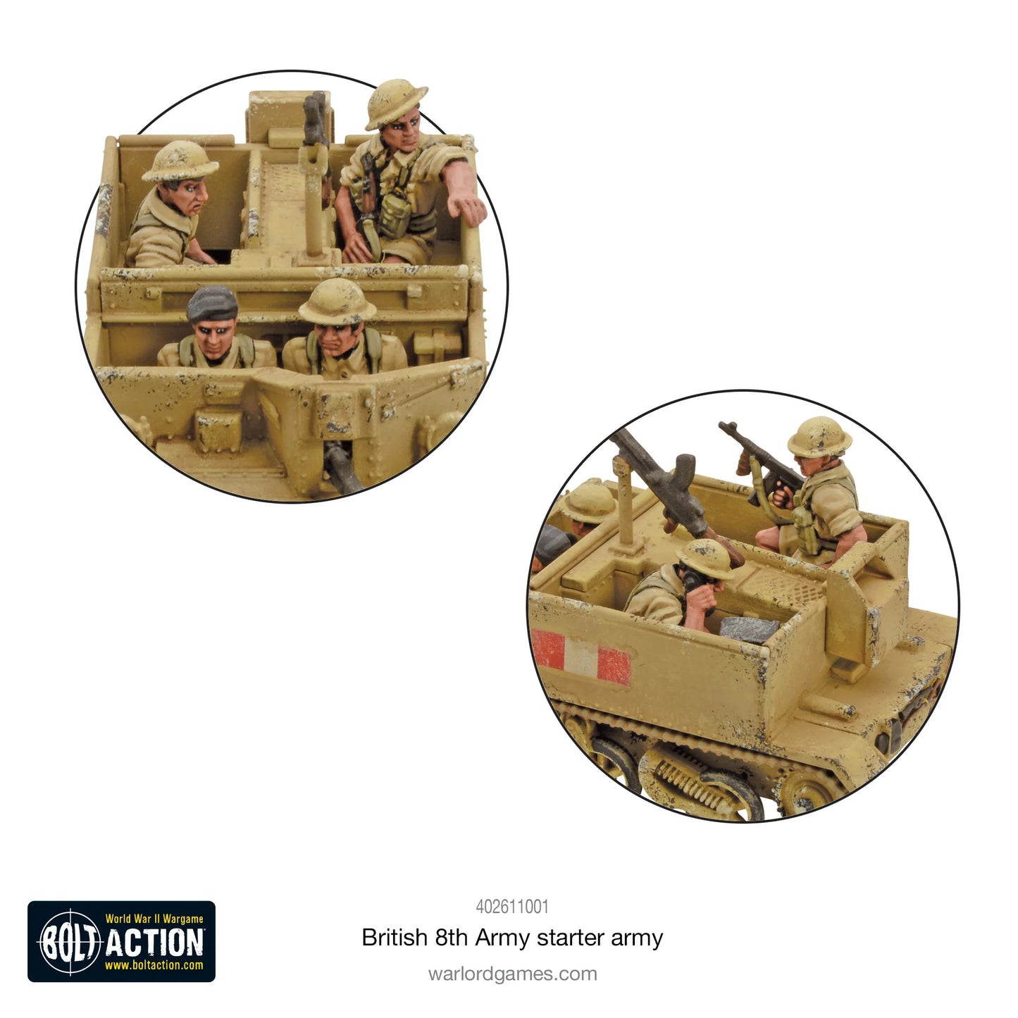 Bolt Action British 8th Army Starter set 1/56 (402611001)