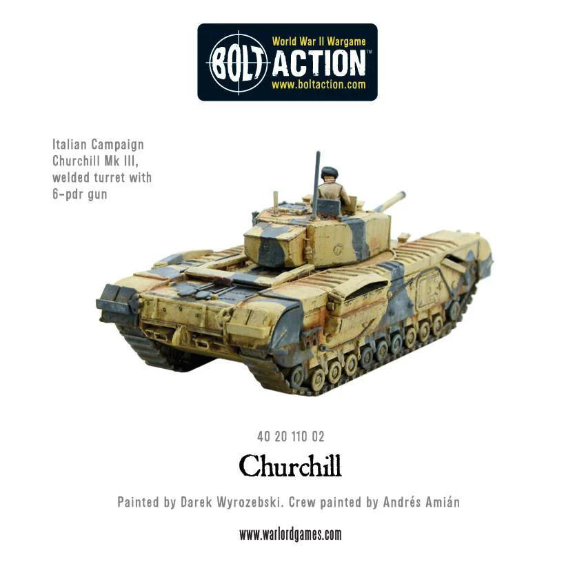 Bolt Action Churchill Tank 402011002