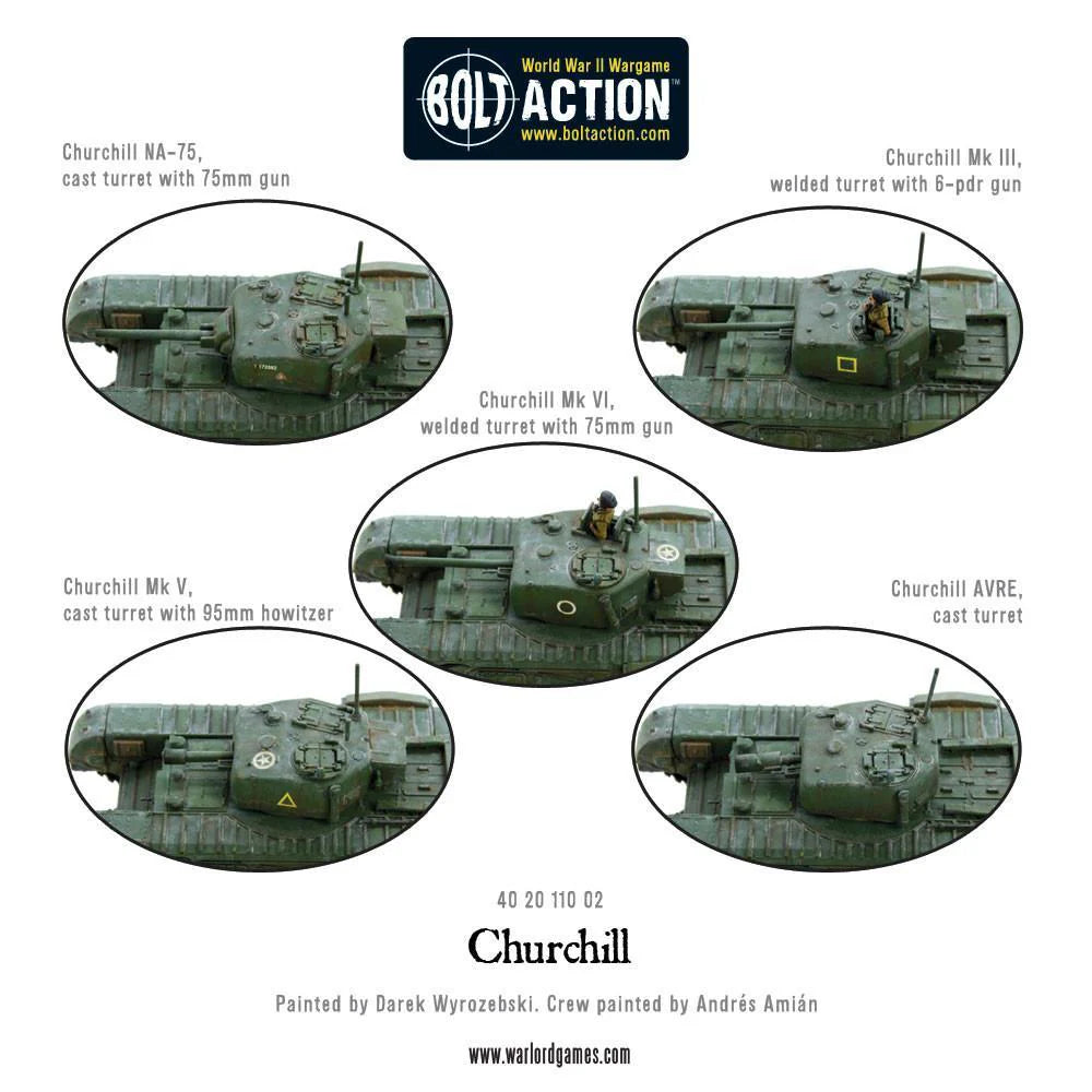 Bolt Action Churchill Tank 402011002