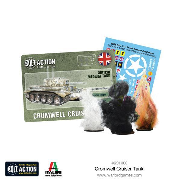 Bolt Action Cromwell Cruiser Tank 1/56 (402011003)