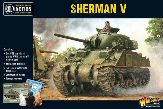 Bolt Action Sherman V Tank 1/56 (402011004)