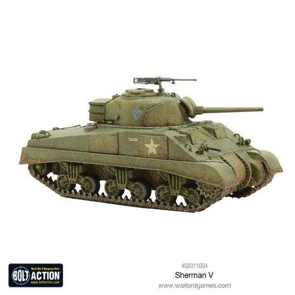 Bolt Action Sherman V Tank 1/56 (402011004)