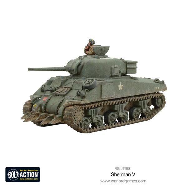 Bolt Action Sherman V Tank 1/56 (402011004)