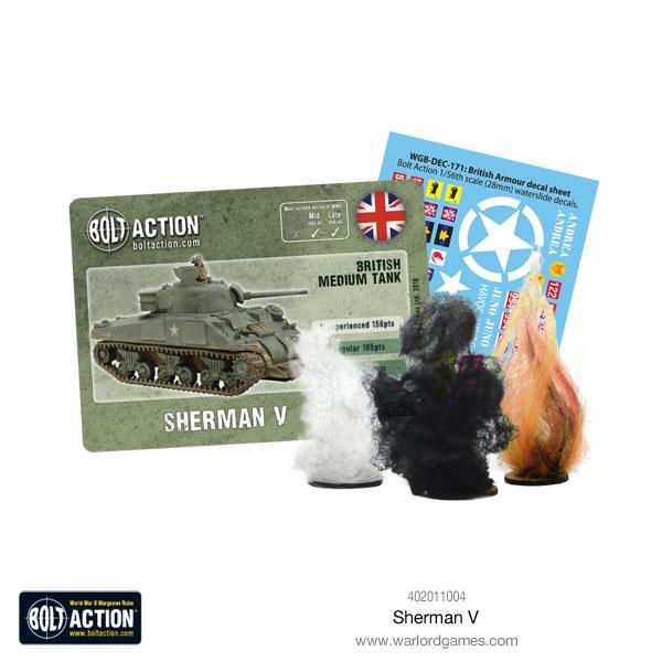 Bolt Action Sherman V Tank 1/56 (402011004)