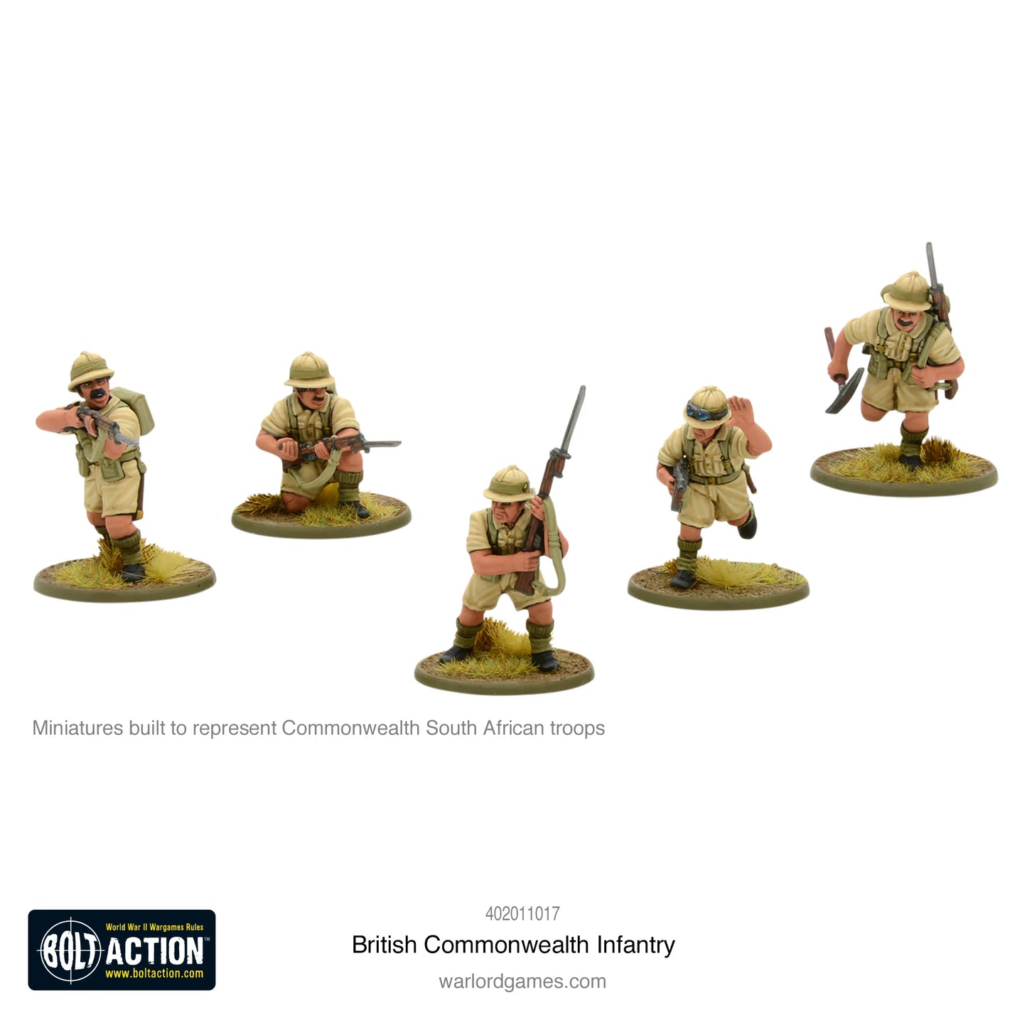 Bolt Action British Commonwealth Infantry 1/56 (402011017)