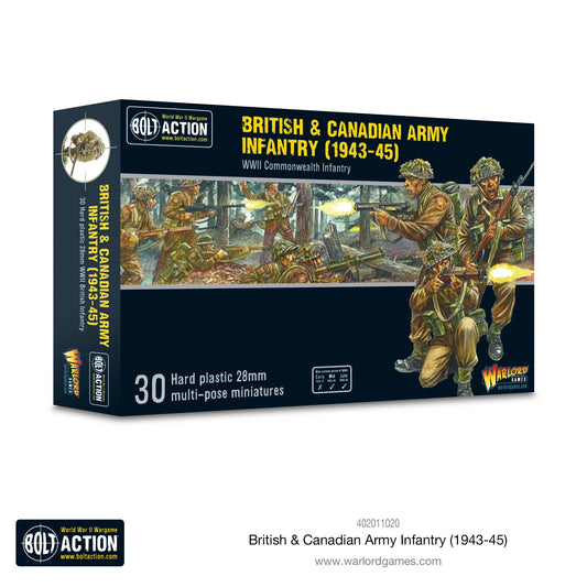 Bolt Action British & Canadian Infantry 1/56 (402011020)