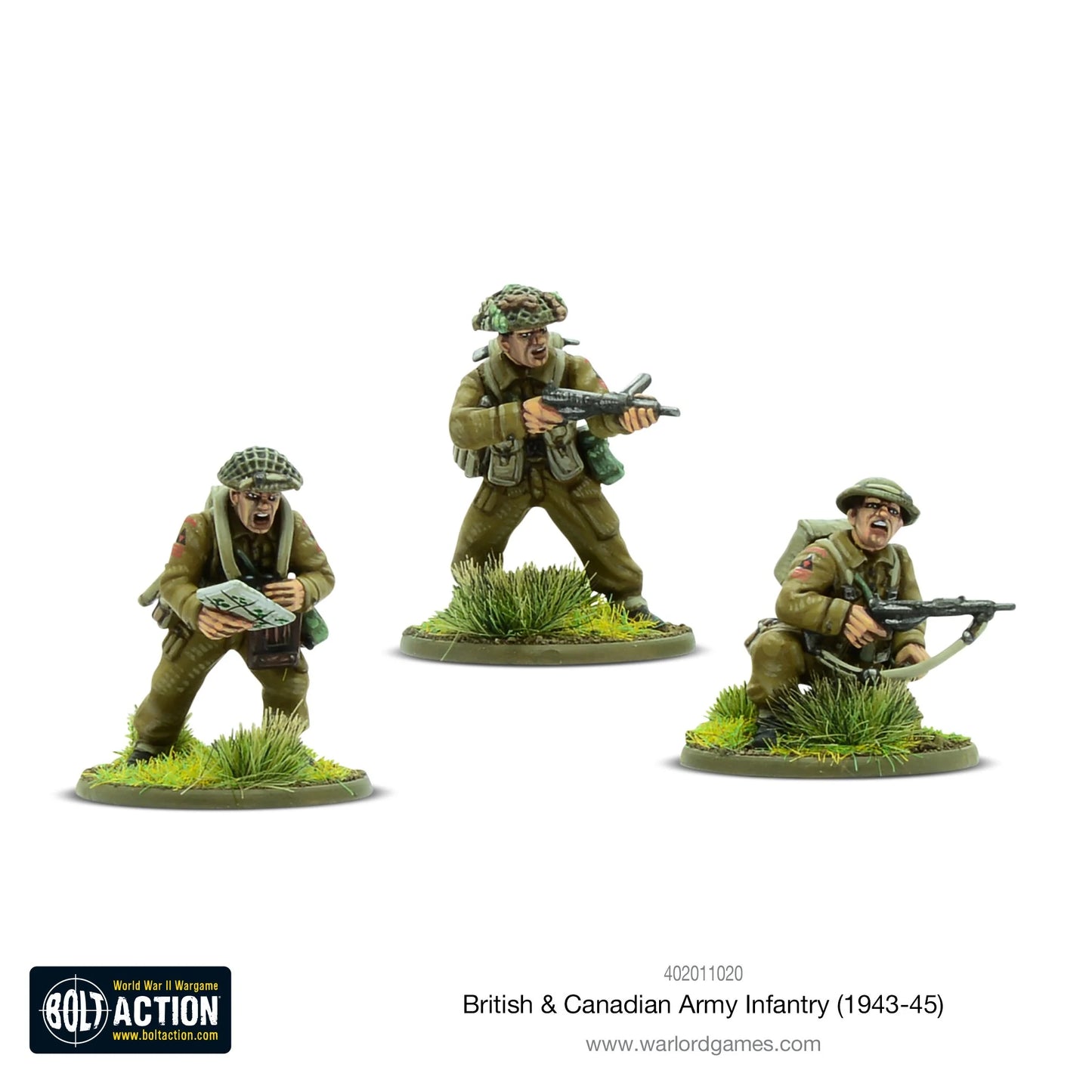 Bolt Action British & Canadian Infantry 1/56 (402011020)