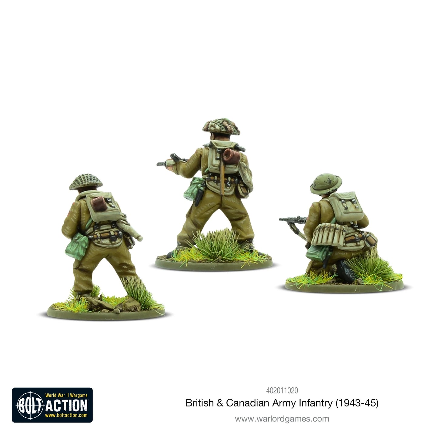 Bolt Action British & Canadian Infantry 1/56 (402011020)