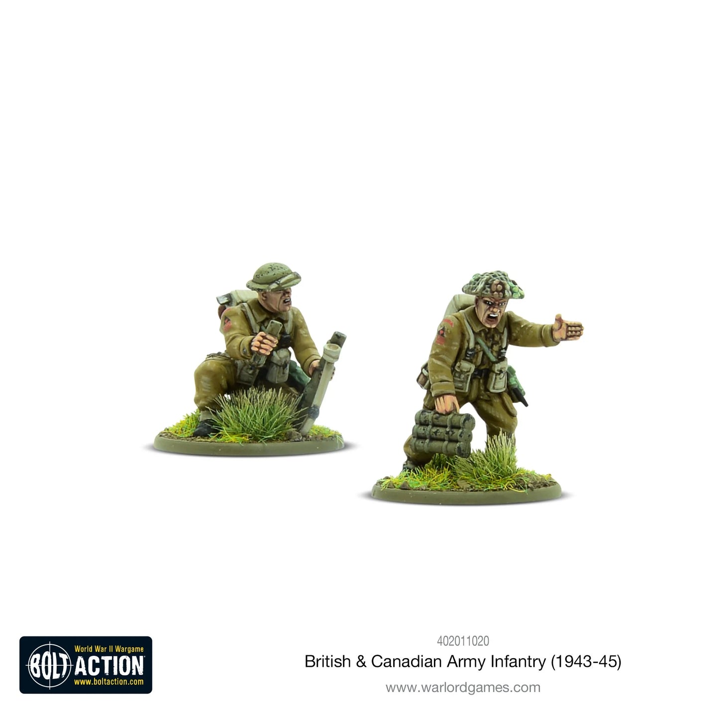 Bolt Action British & Canadian Infantry 1/56 (402011020)