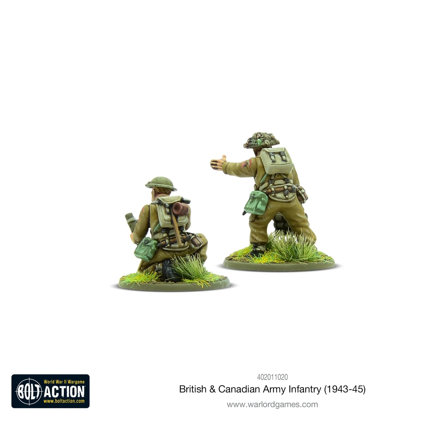 Bolt Action British & Canadian Infantry 1/56 (402011020)