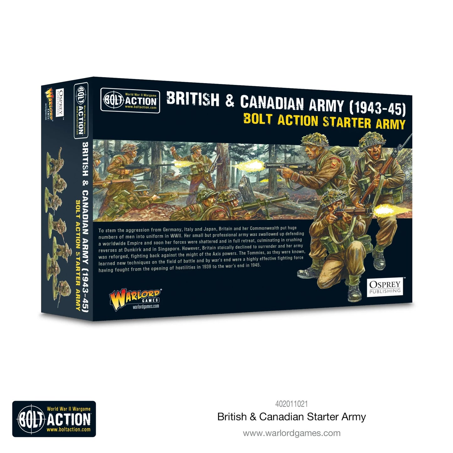 Bolt Action British & Canadian Starter Army 1/56 (402011021)